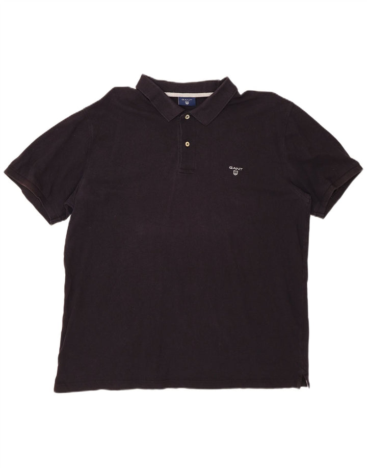 Polo da uomo GANT 3XL cotone nero