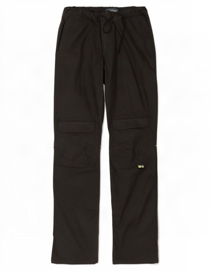 Pantaloni cargo dritti da uomo Pickwick W30 L33 neri