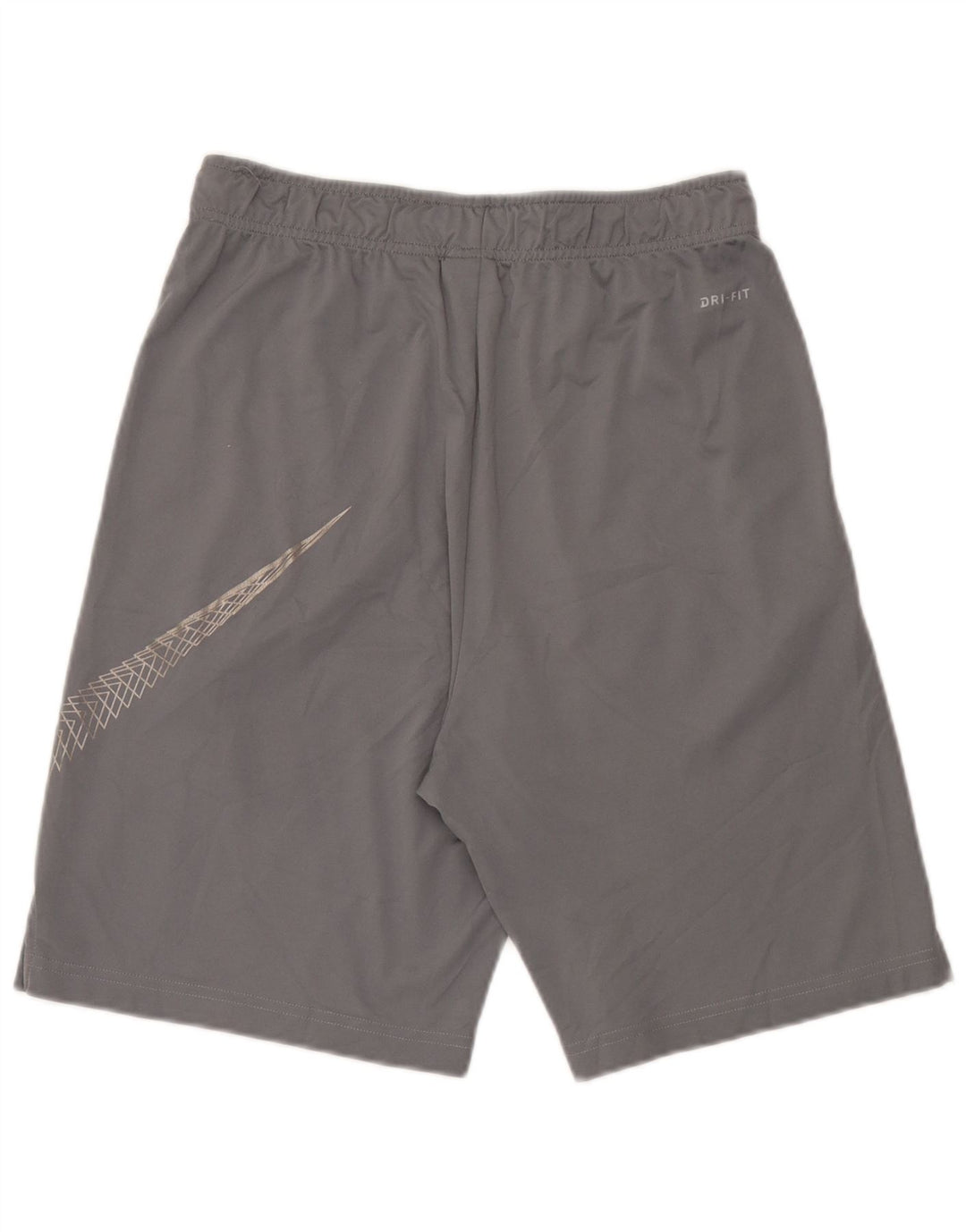 Pantaloncini sportivi Nike Dri Fit Graphic da uomo in poliestere grigio medio