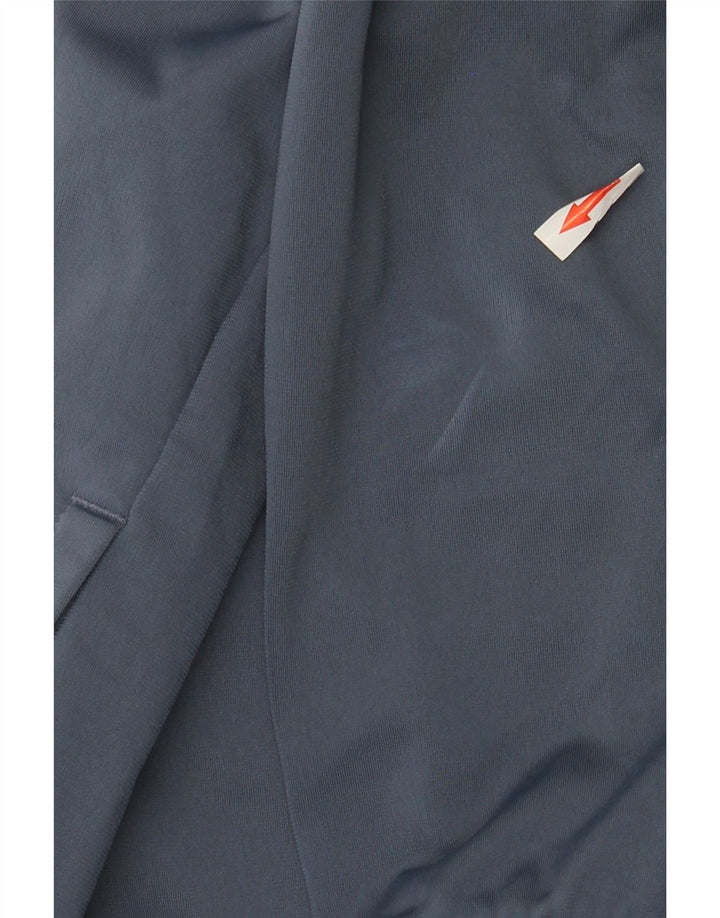 Giacca da tuta da ragazzo Adidas 12-13 anni in poliestere color block grigio