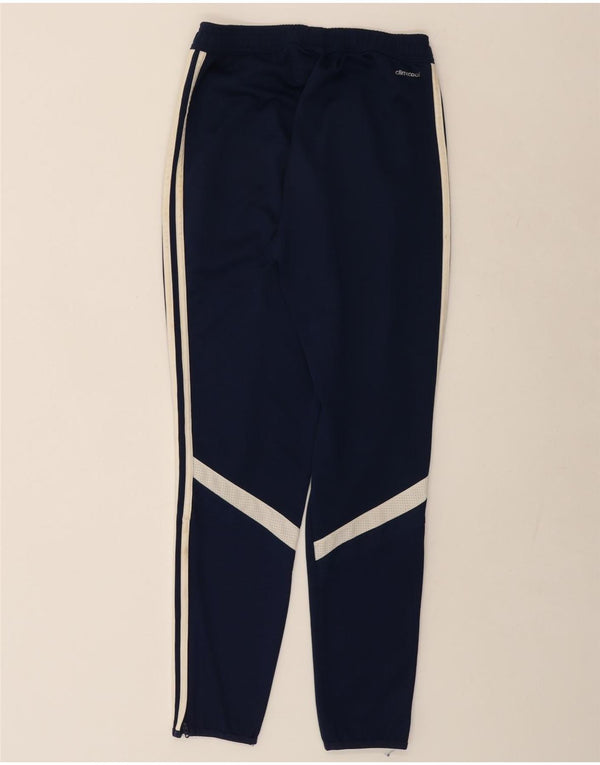 Pantaloni da tuta ADIDAS Climacool da donna UK 10 Small Blu Navy