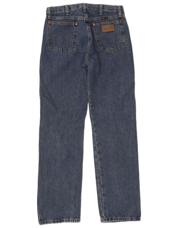 Jeans dritti da uomo Wrangler W32 L32 cotone blu