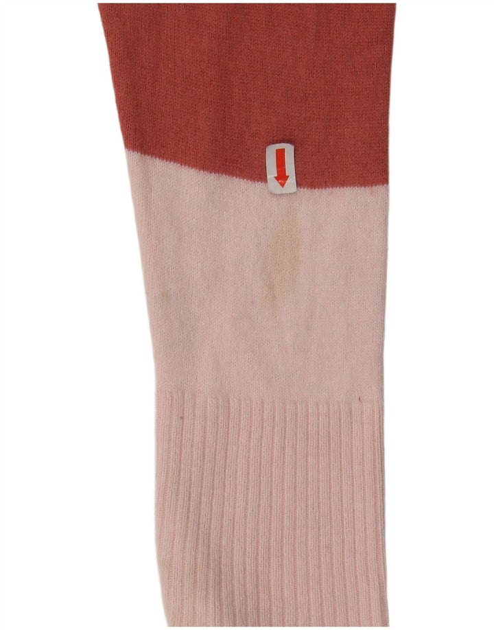 SERGIO TACCHINI Maglione da donna con scollo a barca UK 10 piccolo multicolore