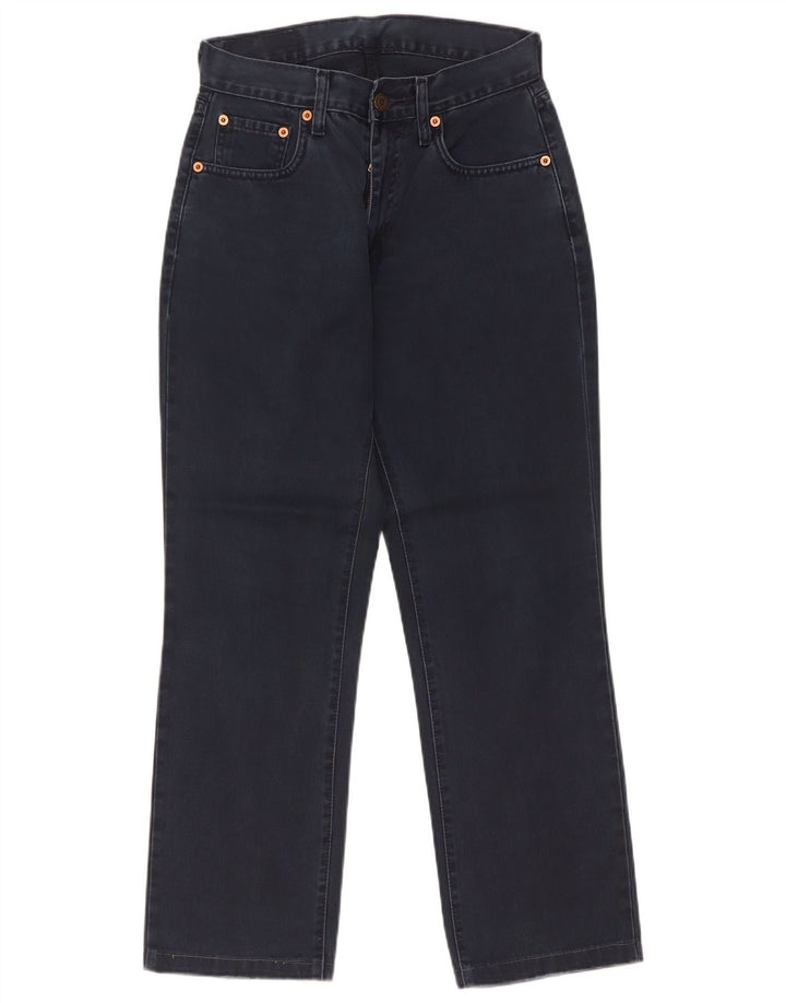 Jeans dritti 595 da donna Levi's W28 L27 cotone blu navy