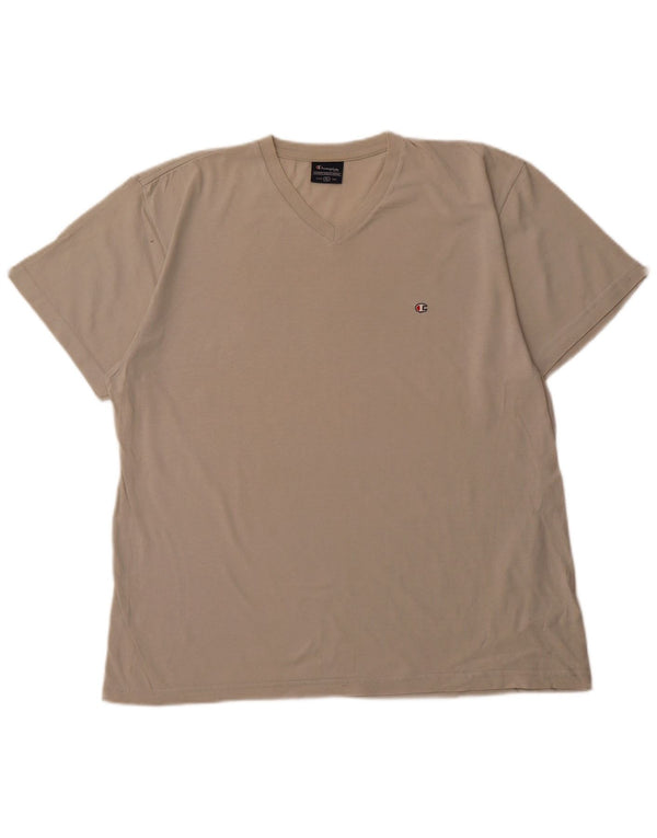 T-shirt da donna Champion Top UK 18 XL cotone beige