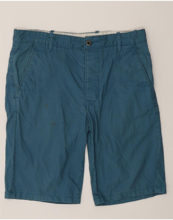 Pantaloncini chino da donna LEVI'S W32 grandi in cotone blu