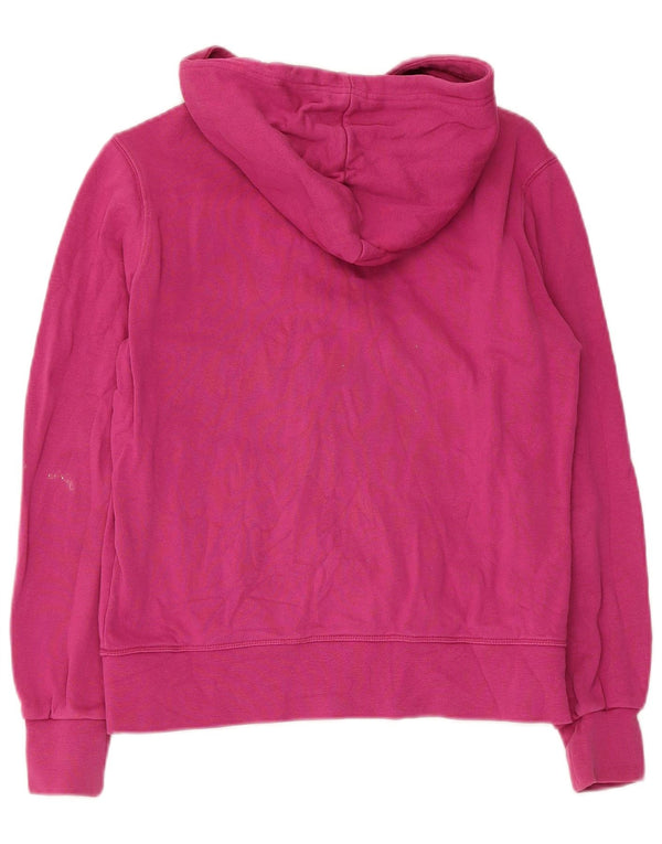 Maglione con cappuccio e zip da donna Champion UK 14 Cotone rosa medio