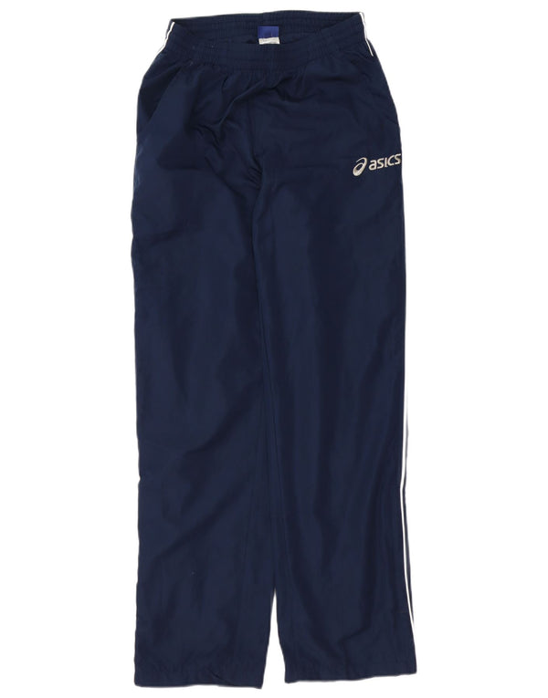 Pantaloni Asics Giacca a vento da uomo XS Blu Navy Poliestere Sport