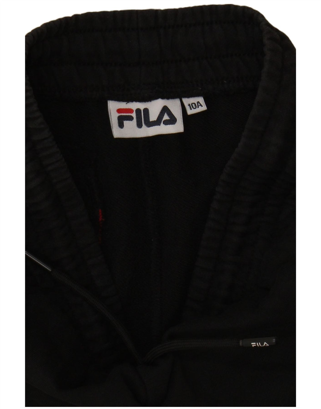 Pantaloni da tuta grafica da ragazzo Fila Joggers 9-10 anni in cotone nero