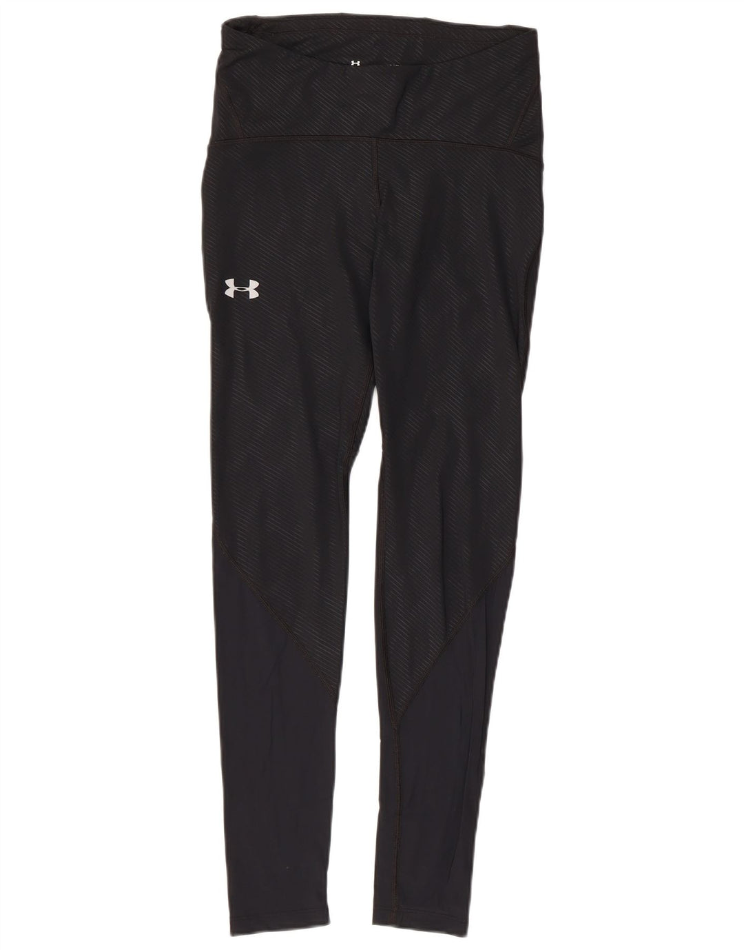 Leggings da donna Under Armour UK 14 nylon a righe nere medie
