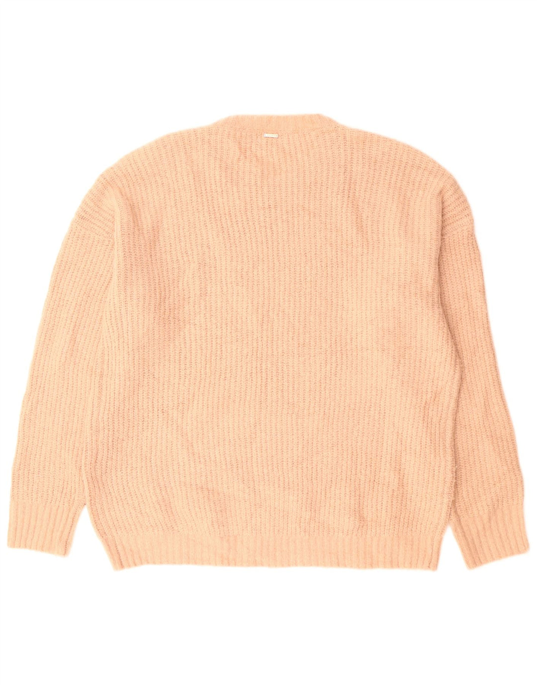 Maglione maglione girocollo oversize da donna Volcom UK 12/14 Rosa medio