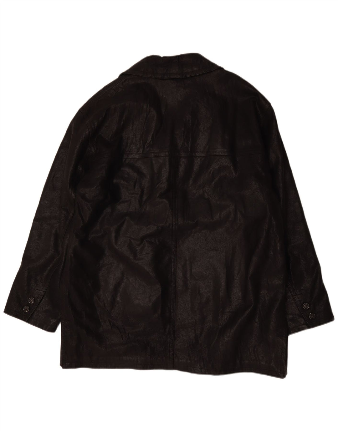Giacca in pelle da uomo Brooklyn UK 44 2XL Nera