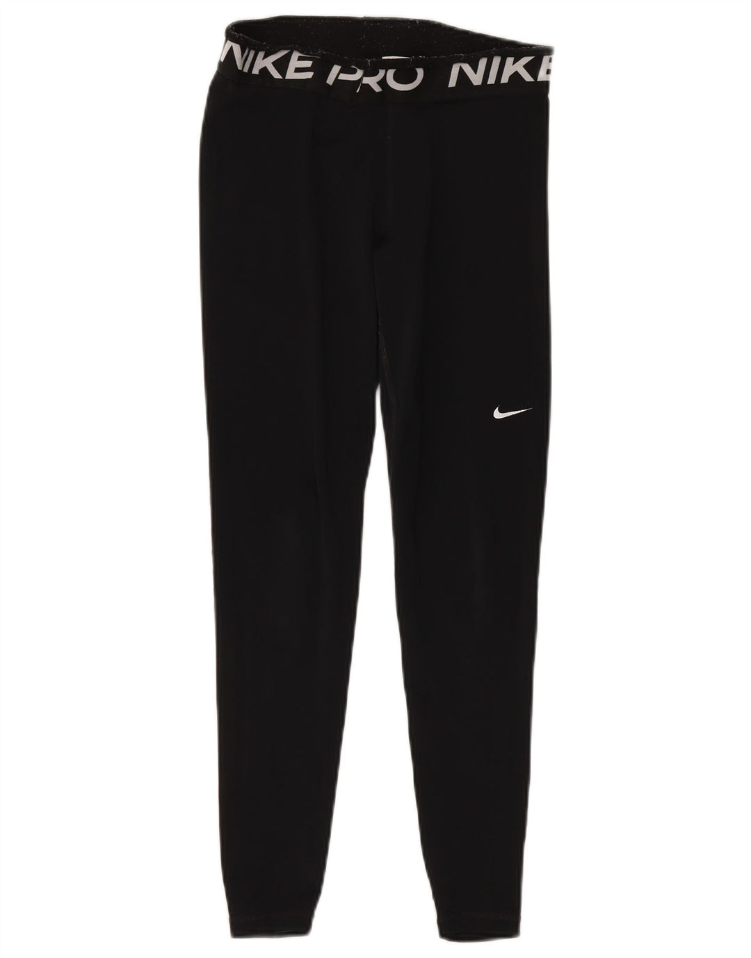 Leggings grafici da donna Nike UK 12 medio nero poliestere
