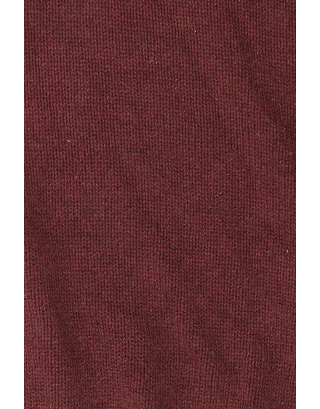 Maglione da uomo Marks & Spencer con collo a scialle in cotone bordeaux medio