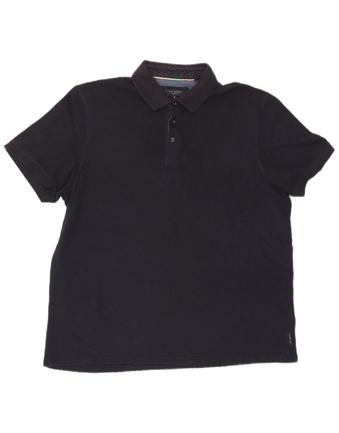 Polo da uomo Ted Baker taglia 6 2XL cotone blu navy