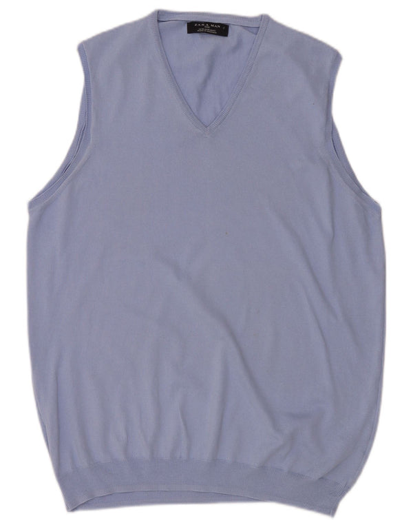 Canotta canotta da uomo Zara XL Blu