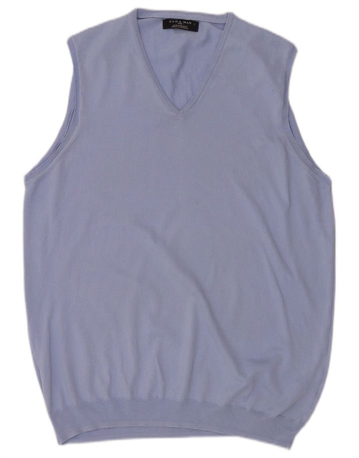 Canotta canotta da uomo Zara XL Blu