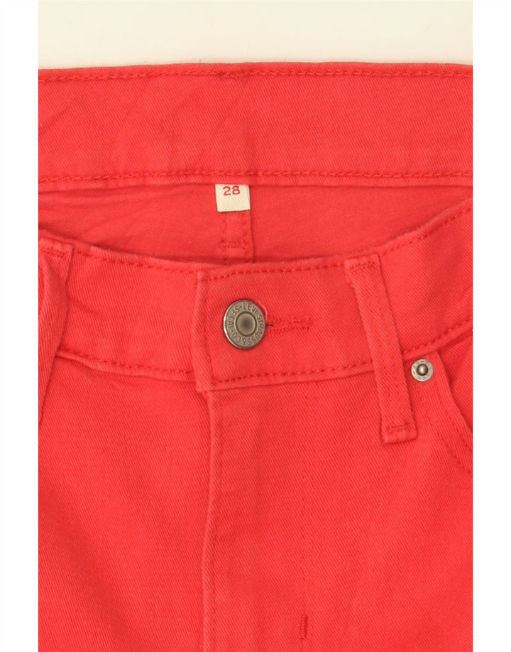 LEVI'S Mens Denim Shorts W28 Small Red Vintage Levi's and Second-Hand Levi's from Messina Hembry 