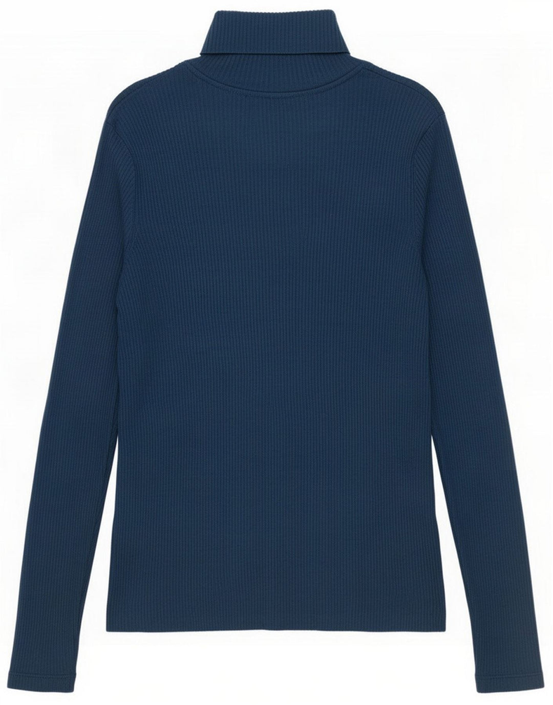 Marks & Spencer Top regolare da donna a maniche lunghe UK 12 Blu medio screziato