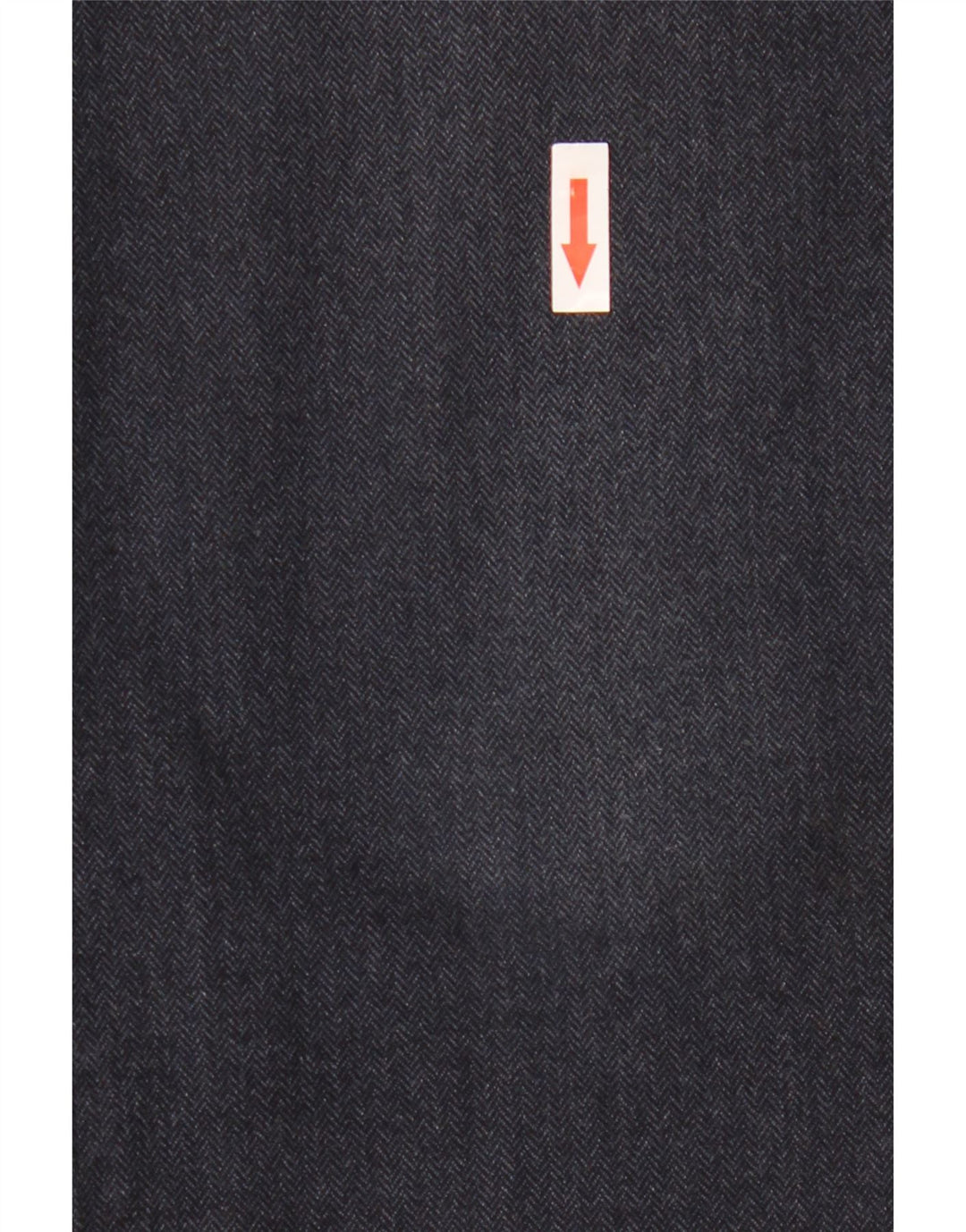 Pantaloni chino da uomo Massimo Dutti EU 42 Large W32 L30 Blu navy a spina di pesce