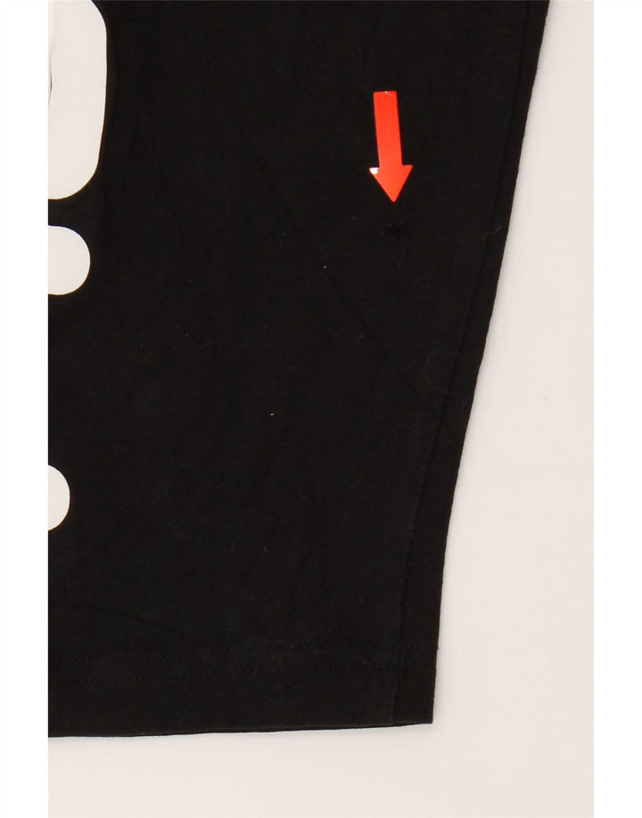 Leggings grafici da donna Fila UK 12 cotone nero medio