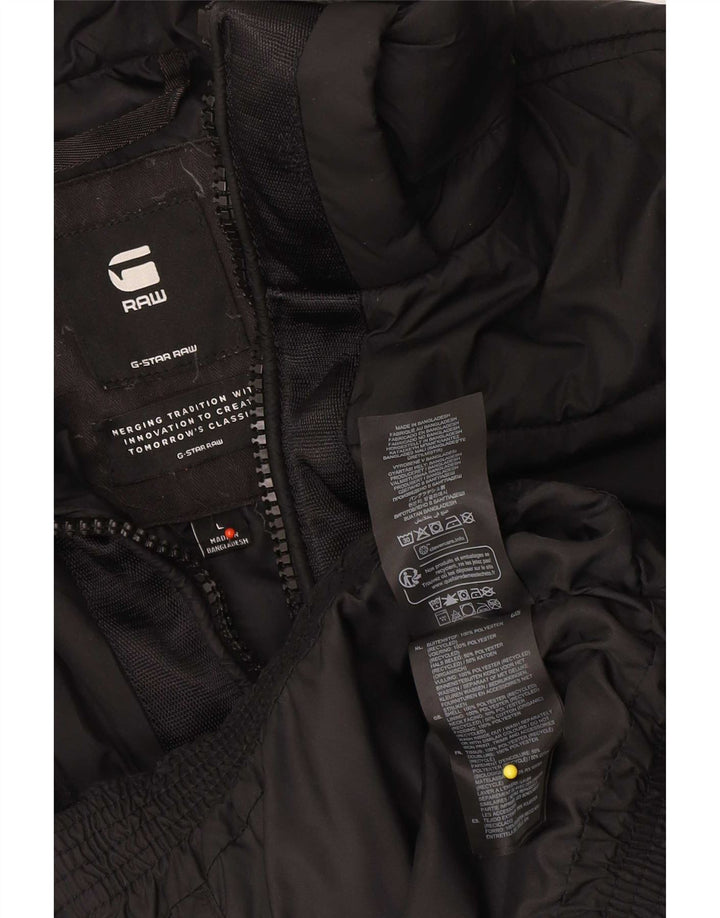 Giacca imbottita da donna G-Star UK 16 grande poliestere nero