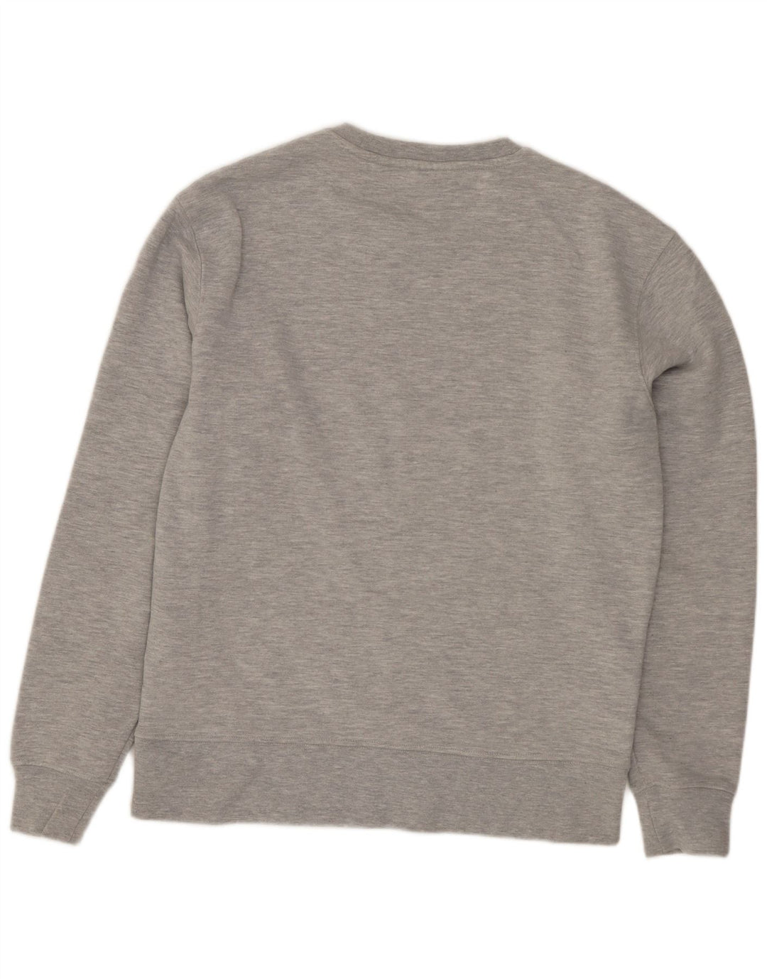 Felpa Zara da uomo maglione piccolo in cotone chiazzato grigio