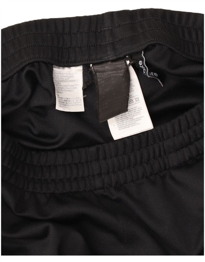 Pantaloni da tuta Adidas Climalite da uomo medio poliestere nero