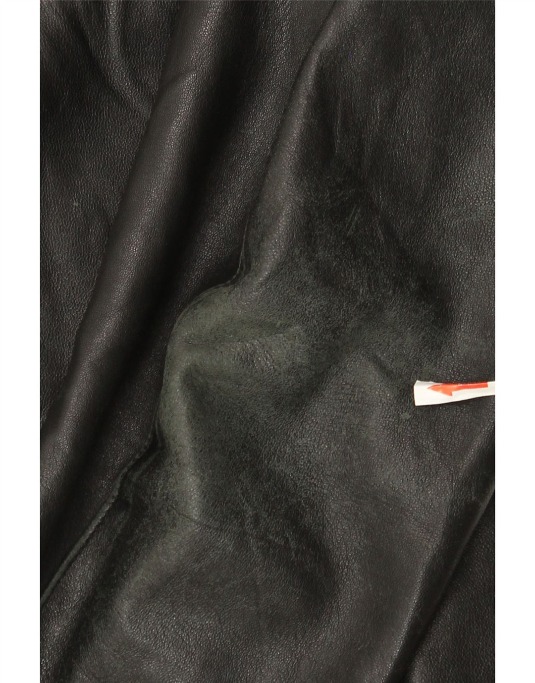 Giacca in pelle vintage da uomo UK 44 2XL Nera