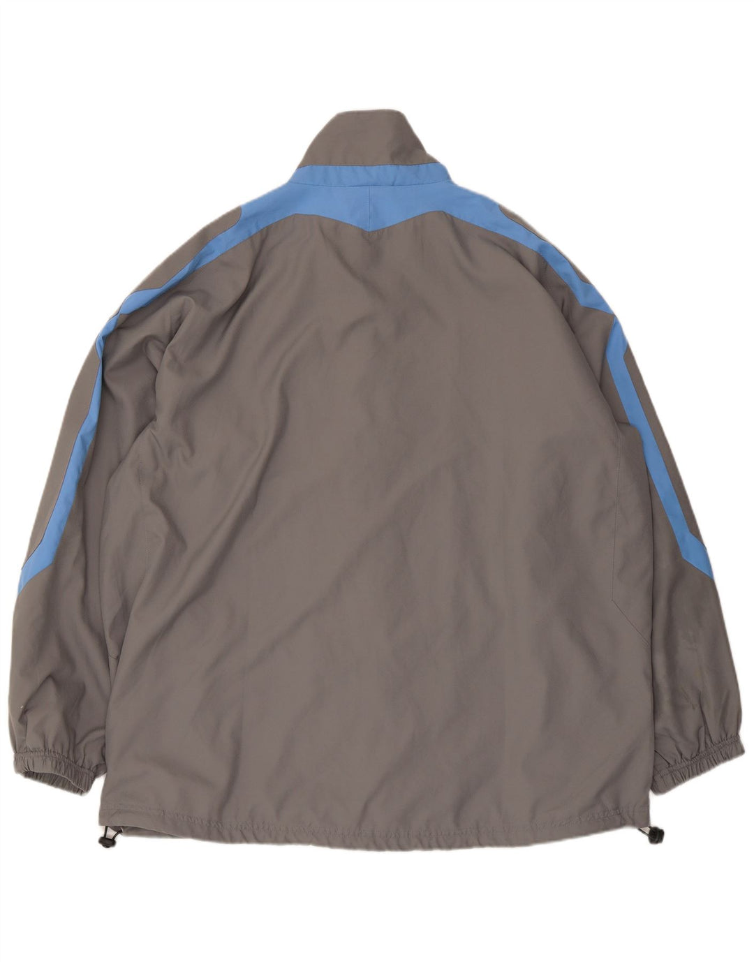 Giacca antipioggia da uomo Umbro UK 42 XL Poliestere color block grigio