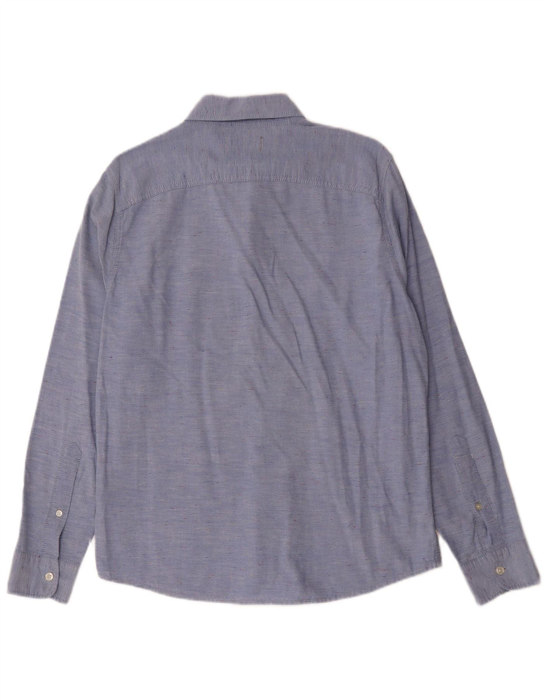 Camicia Hollister da uomo grande in cotone chiazzato blu