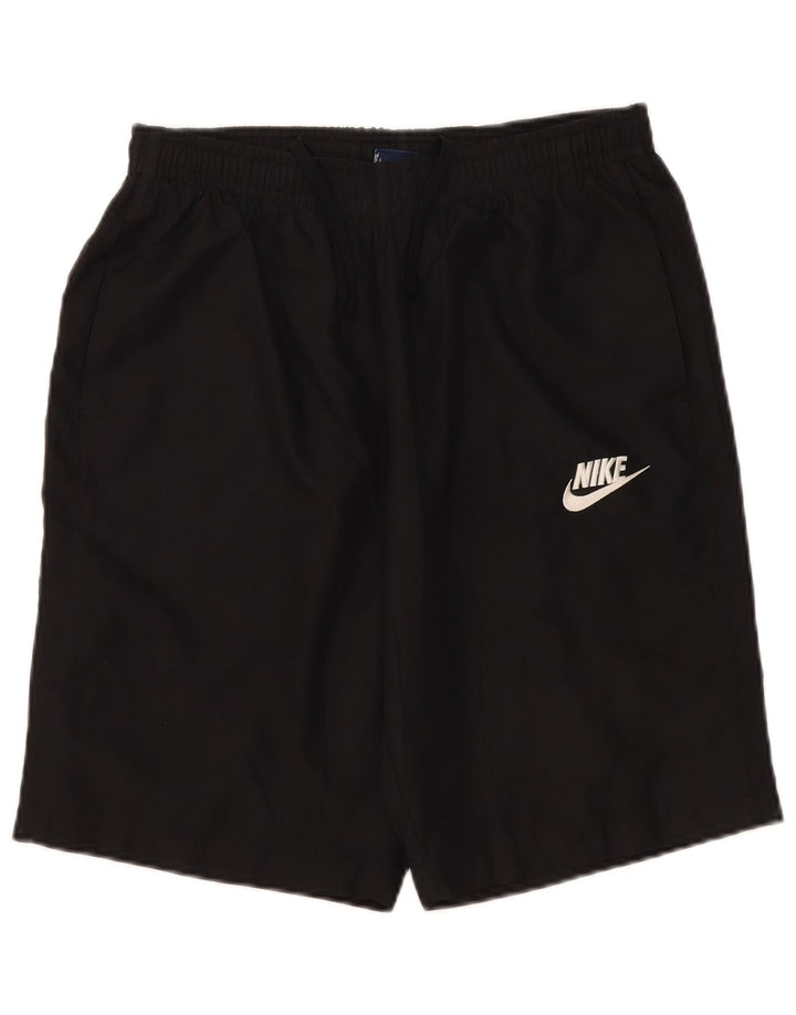 Pantaloncini sportivi da uomo Nike Large neri in poliestere