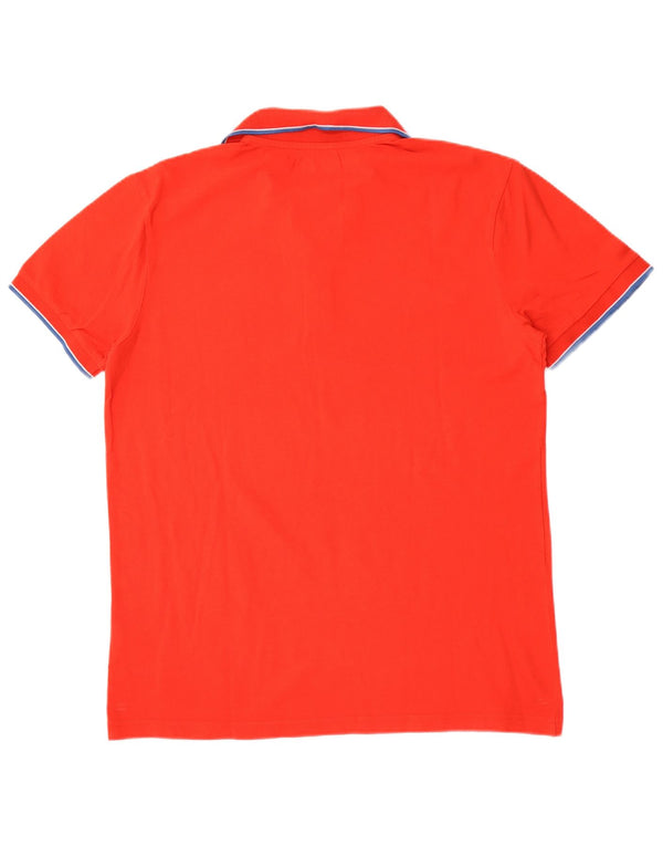 Polo Kappa Uomo XL Rosso Cotone