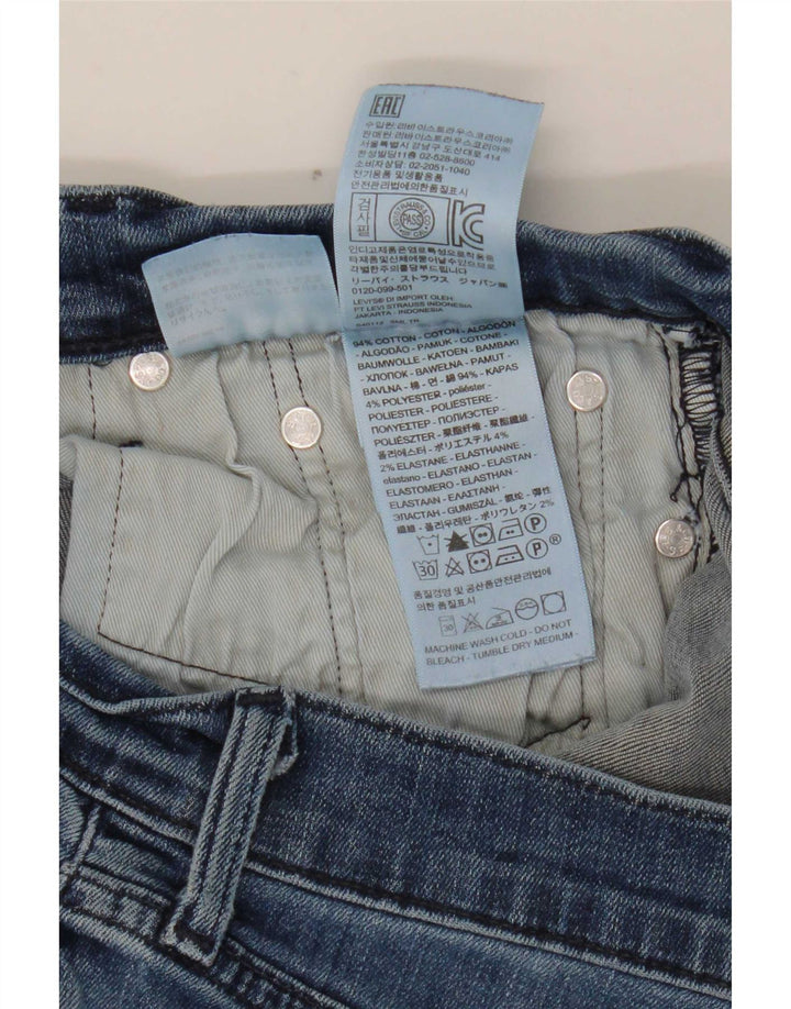 Jeans slim da donna Levi's W29 L29 cotone blu