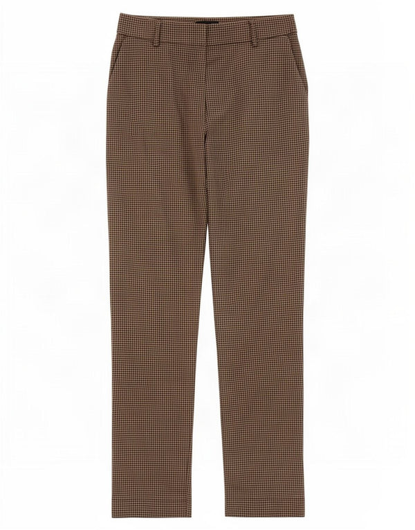 Pantaloni chino da donna Marks & Spencer UK 12 medi W30 L30 Marrone