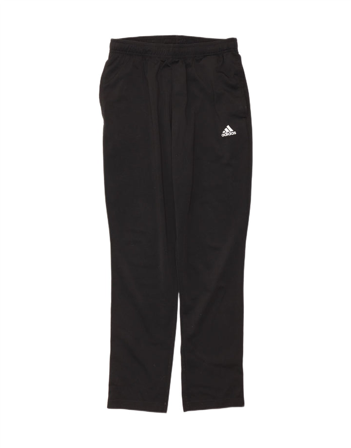 Pantaloni da tuta da uomo Adidas UK 38/40 Medium Nero Poliestere