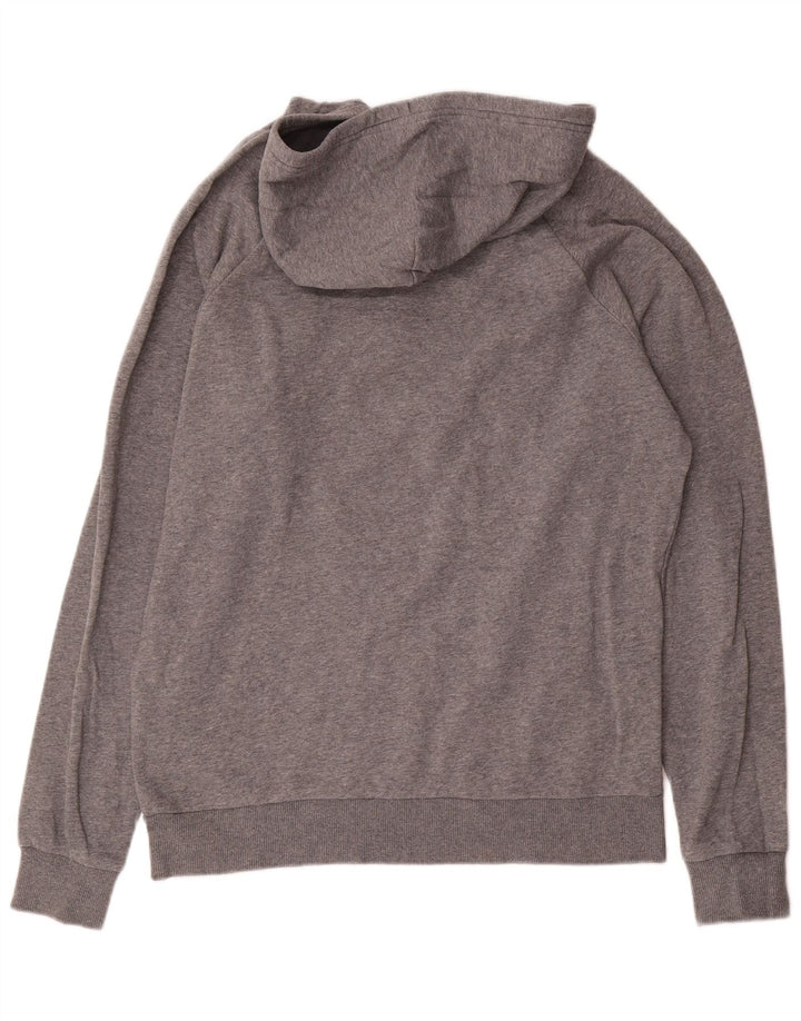 Felpa con cappuccio Under Armour da uomo Cold Gear in cotone grigio medio