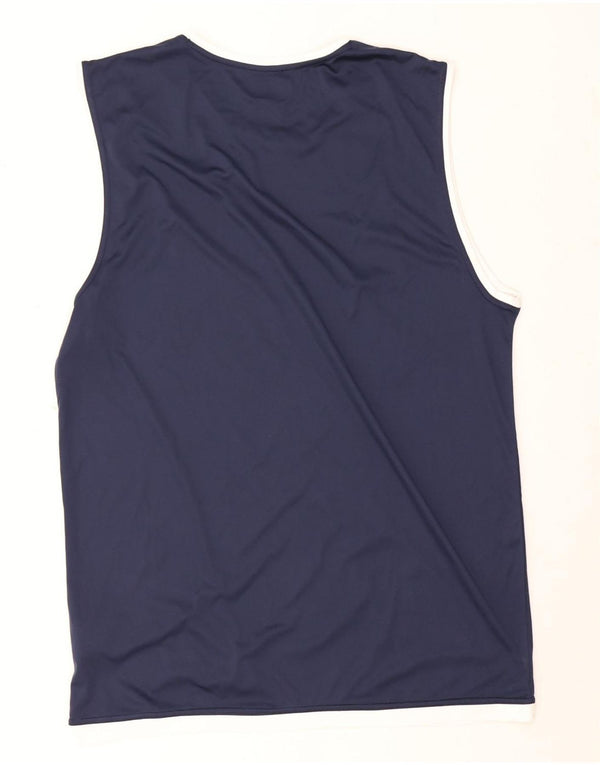 Canotta da uomo Kappa 3XL blu navy in poliestere