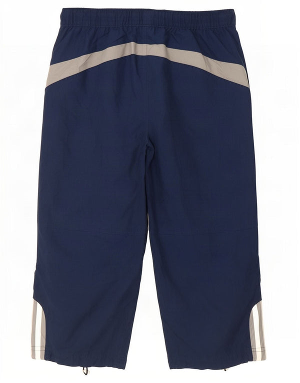 Pantaloni da tuta grafica Adidas per ragazze 11-12 anni Blu navy Colourblock