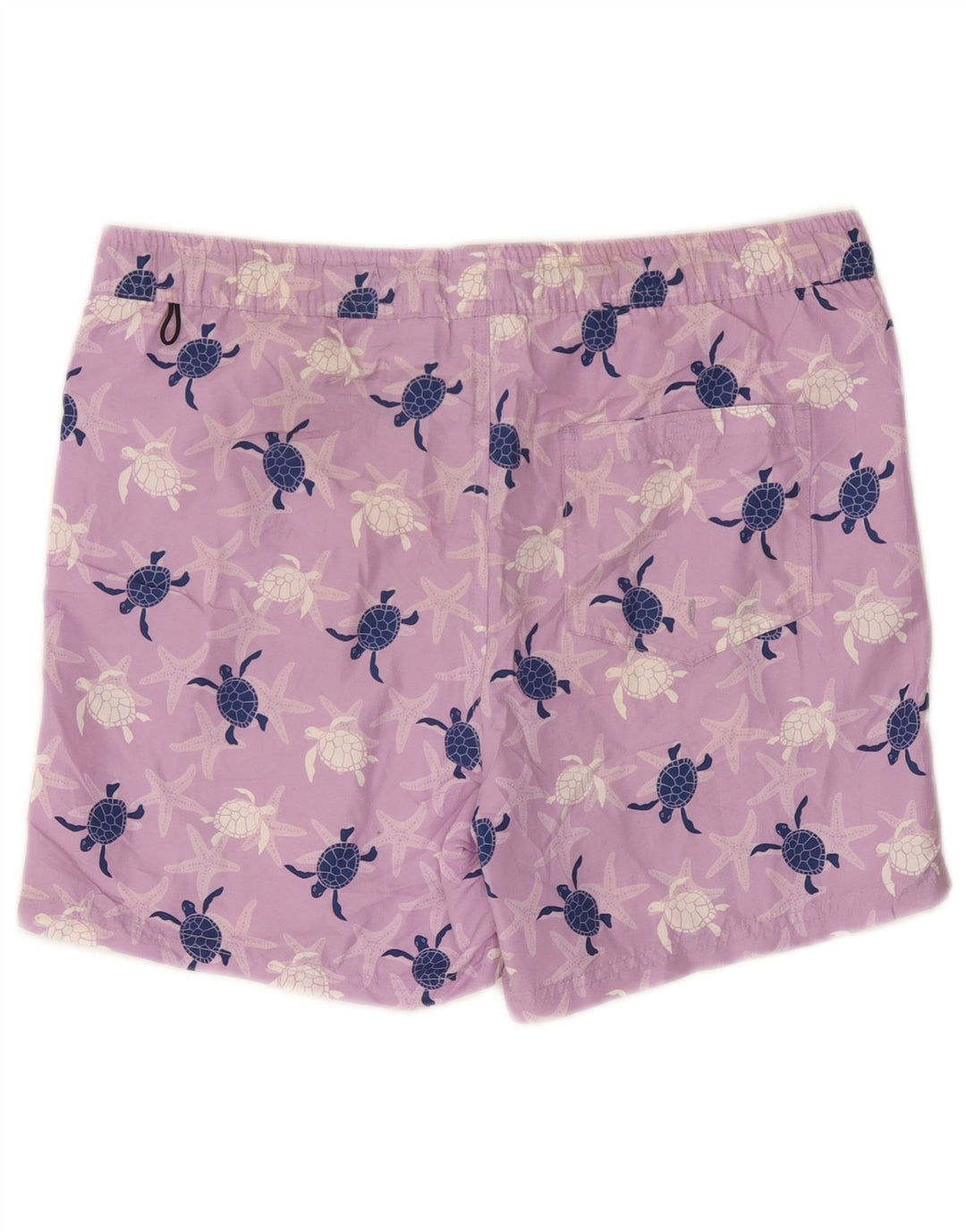 Pantaloncini da bagno grafici da uomo Jack & Jones piccoli in poliestere viola