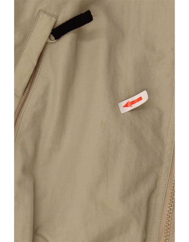 Giacca antipioggia da uomo Columbia UK 36 piccola in nylon beige
