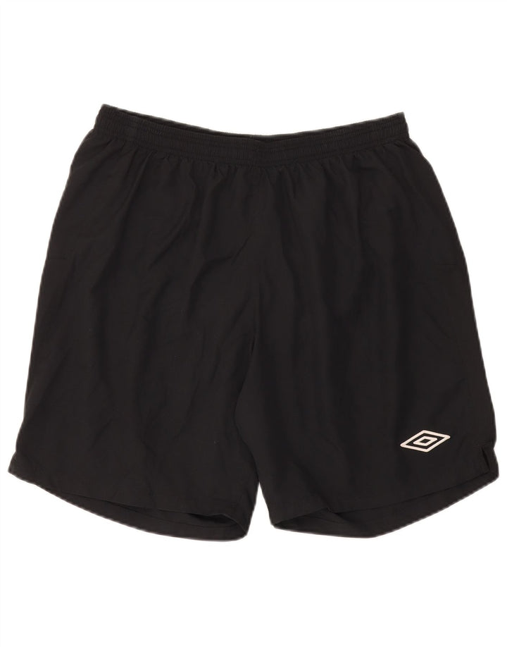Pantaloncini sportivi da uomo Umbro XL neri in poliestere