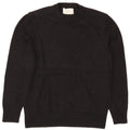 Maglione maglione girocollo da uomo Zara in lana nera media