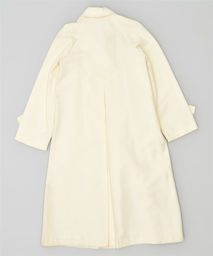 Cappotto da donna VINTAGE UK 4 XS bianco sporco
