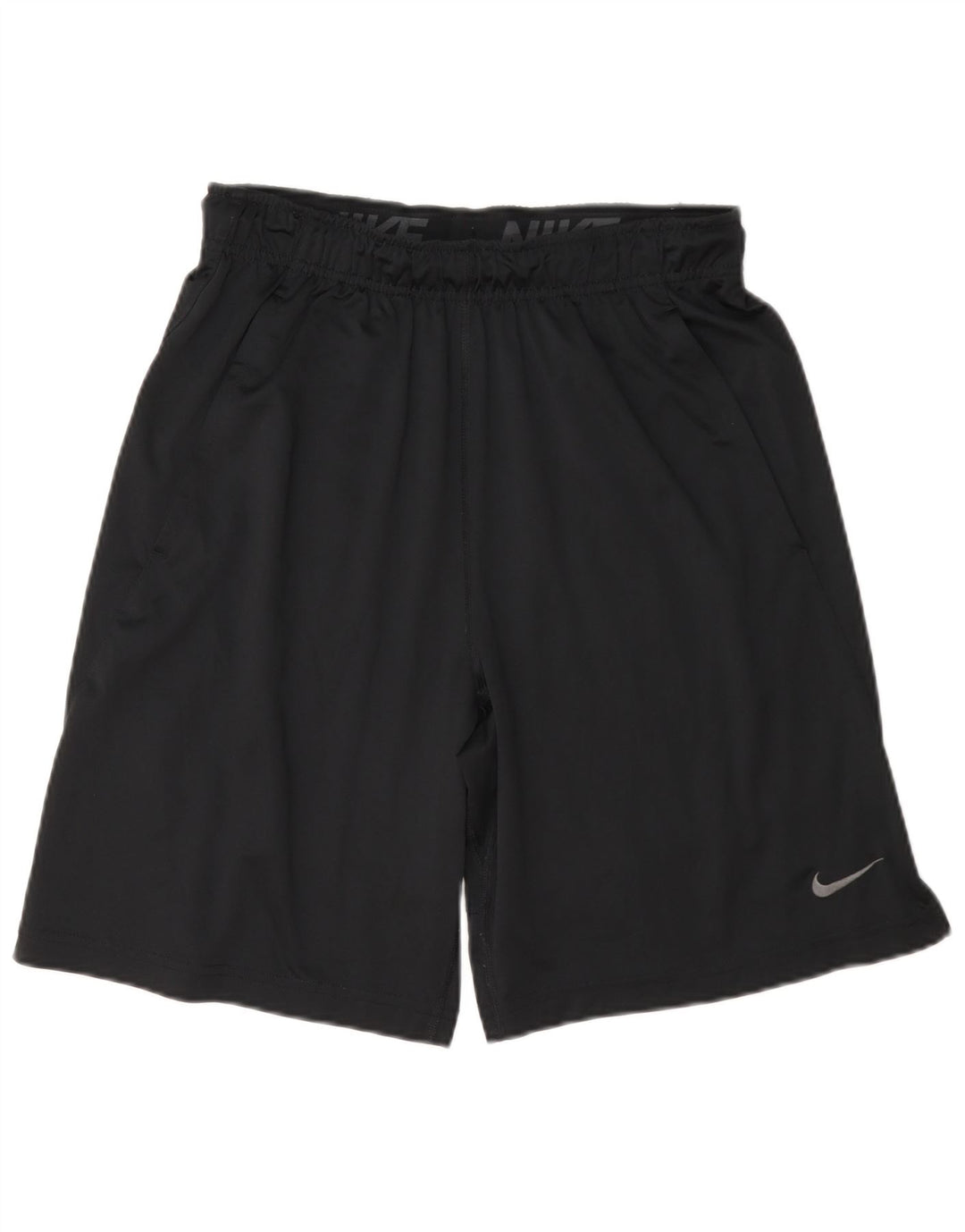 Pantaloncini sportivi Nike Dri Fit da uomo piccoli in poliestere nero
