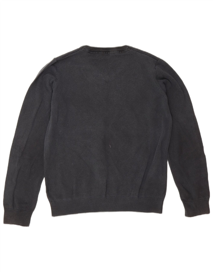 Maglione Marks & Spencer per ragazzi con scollo a V 12-13 anni in cotone nero