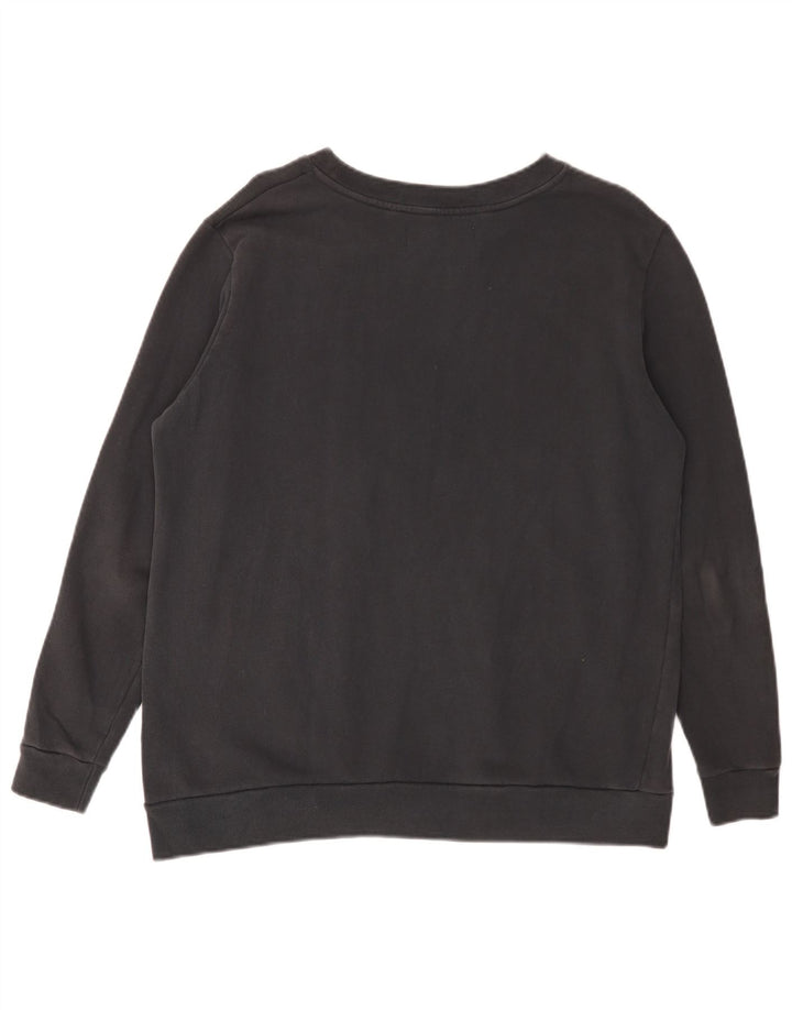 CALVIN KLEIN JEANS Felpa con grafica da uomo Maglione piccolo nero