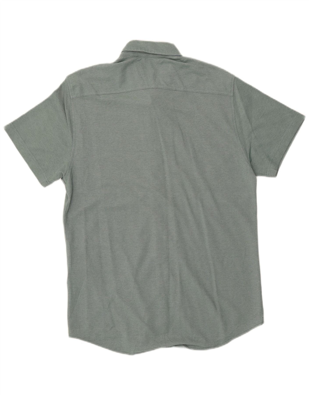 DOCKERS Camicia da uomo a maniche corte dal taglio moderno in cotone verde medio