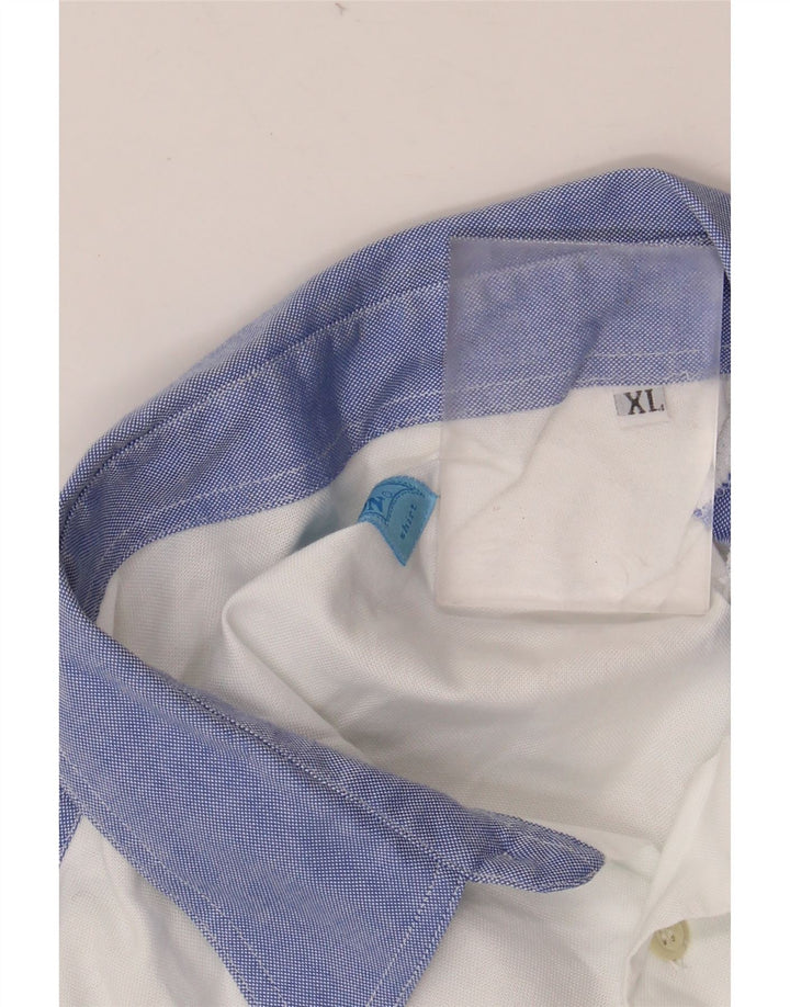 JECKERSON Camicia grafica da uomo a maniche corte XL Blu Colourblock