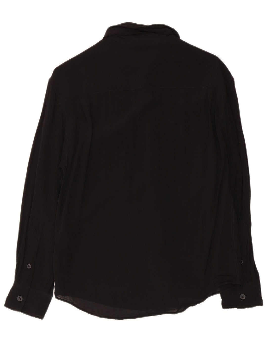 Camicia Zara Uomo Small Nera in viscosa